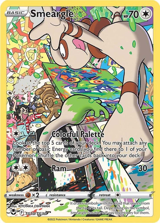 Smeargle | SWSH12: Silver Tempest Trainer Gallery #TG10/TG30