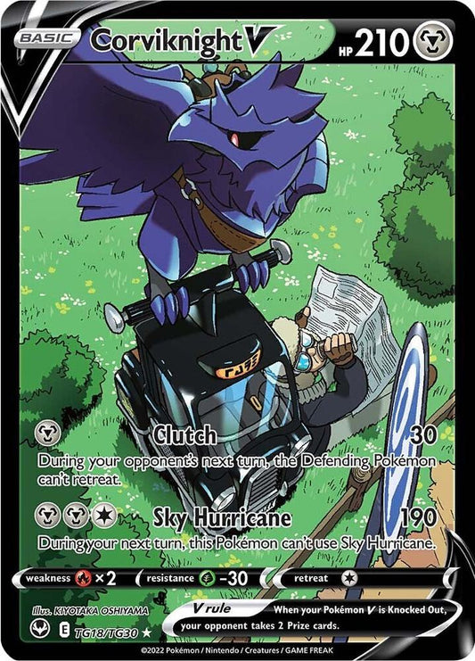 Corviknight V | SWSH12: Silver Tempest Trainer Gallery #TG18/TG30