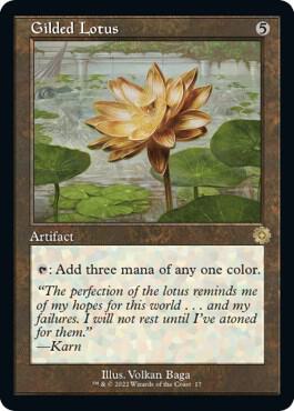 Gilded Lotus | The Brothers' War: Retro Frame Artifacts #17