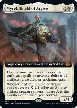 Myrel, Shield of Argive (Extended Art) | The Brothers' War #305