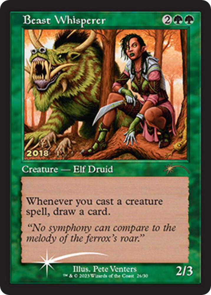 Beast Whisperer | 30th Anniversary Promos #26