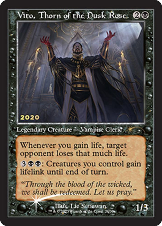 Vito, Thorn of the Dusk Rose | 30th Anniversary Promos #28