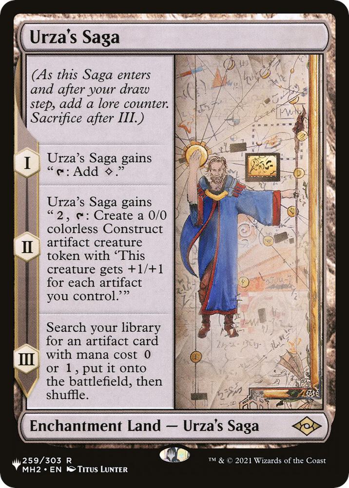 Urza's Saga | The List Reprints #259/303