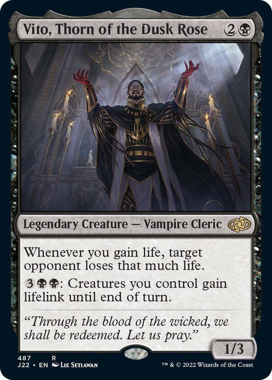 Vito, Thorn of the Dusk Rose | Jumpstart 2022 #487