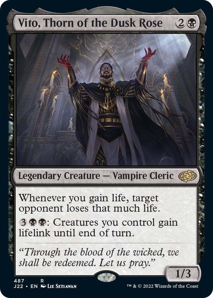 Vito, Thorn of the Dusk Rose | Jumpstart 2022 #487