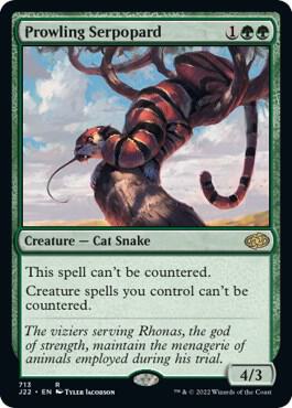 Prowling Serpopard | Jumpstart 2022 #713