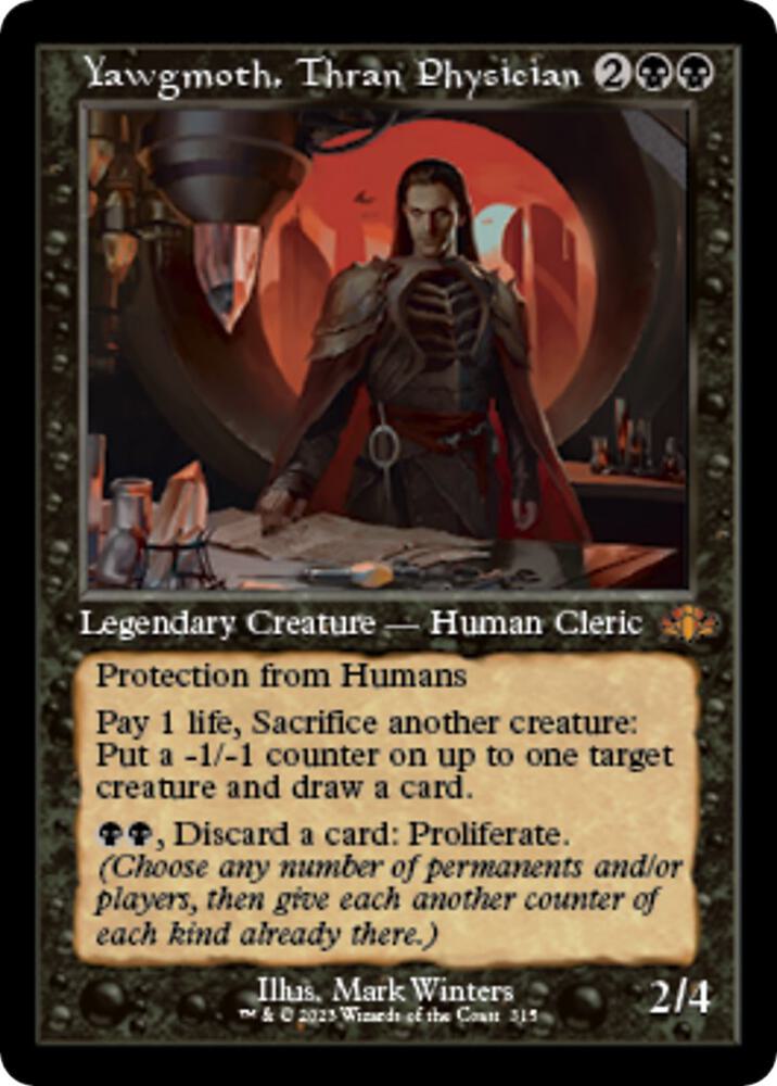 Yawgmoth, Thran Physician (Retro Frame) | Dominaria Remastered #315