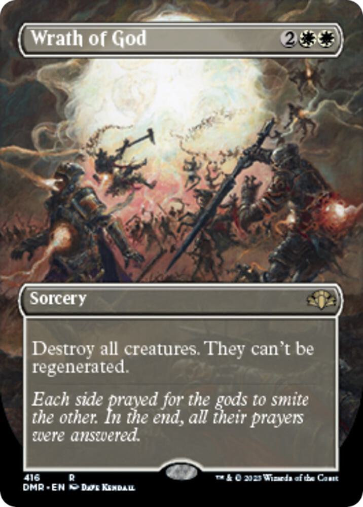 Wrath of God (Borderless) | Dominaria Remastered #416