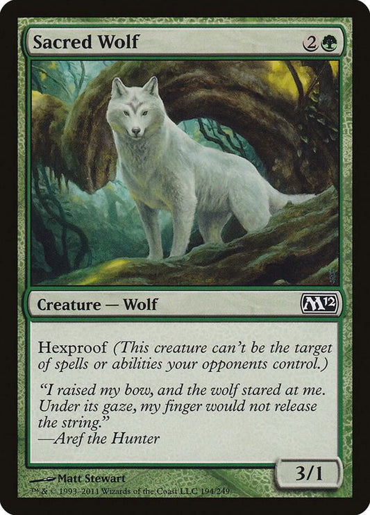 Sacred Wolf | Magic 2012 (M12) #194