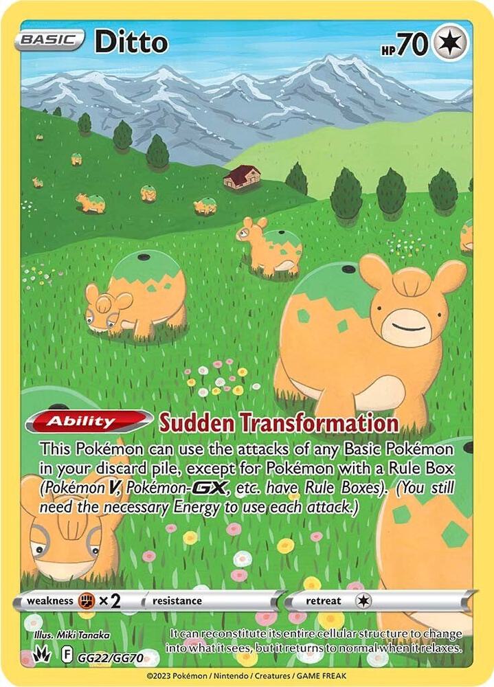 Ditto | Crown Zenith: Galarian Gallery #GG22/GG70