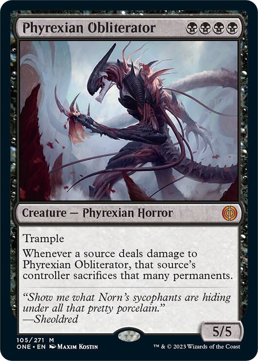 Phyrexian Obliterator | Phyrexia: All Will Be One #105
