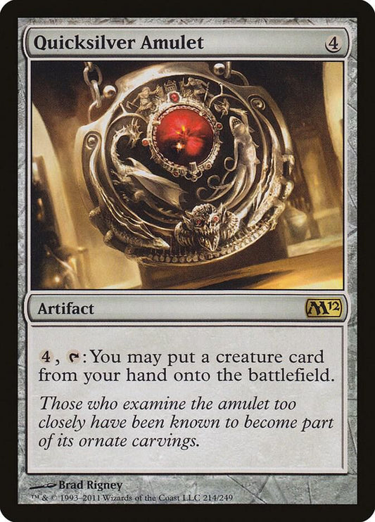Quicksilver Amulet | Magic 2012 (M12) #214