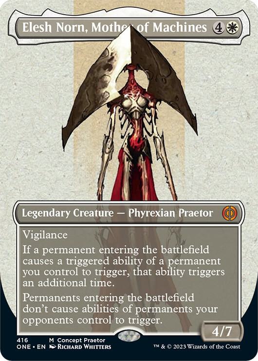 Elesh Norn, Mother of Machines (Concept Praetor) | Phyrexia: All Will Be One #416