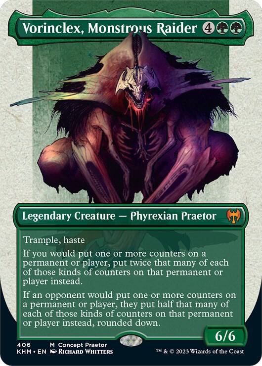 Vorinclex, Monstrous Raider (Concept Praetor) | Phyrexia: All Will Be One #406