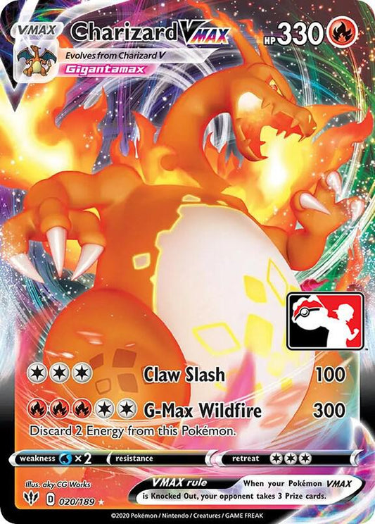 Charizard VMAX | Prize Pack Series Cards #020/189