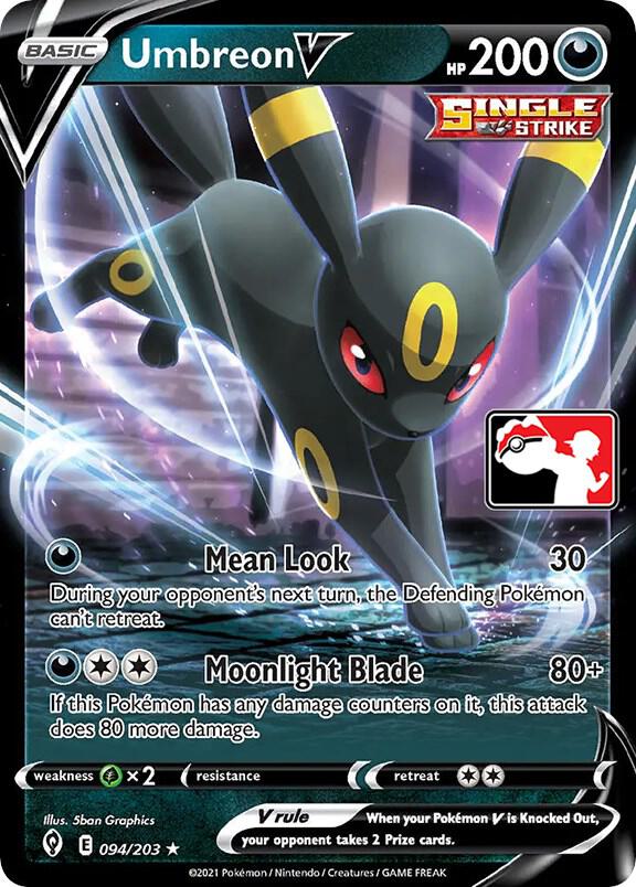 Umbreon V - 094/203 | Prize Pack Series Cards #094/203