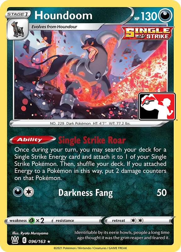Houndoom - 096/163 | Prize Pack Series Cards #096/163