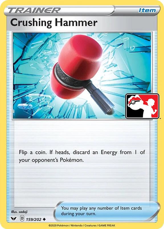 Crushing Hammer - 159/202 | Prize Pack Series Cards #159/202