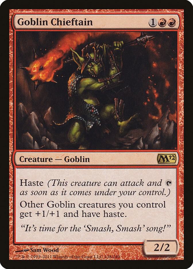 Goblin Chieftain | Magic 2012 (M12) #138