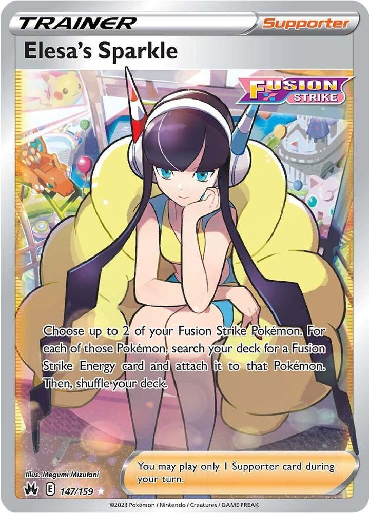 Elesa's Sparkle (Full Art) | Crown Zenith #147/159
