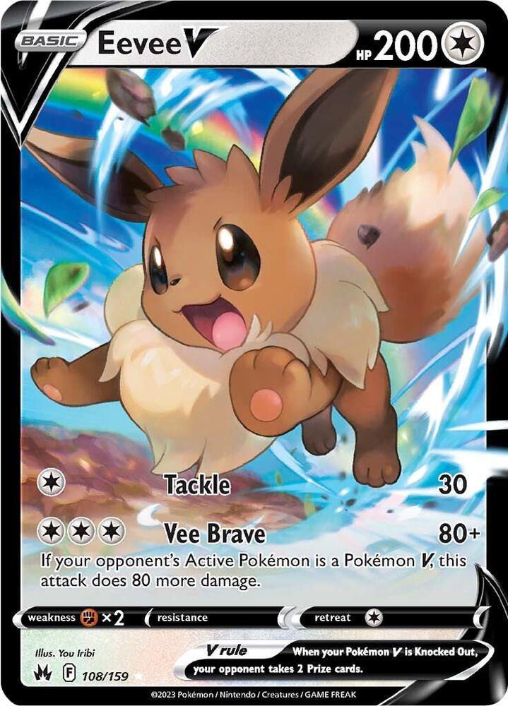 Eevee V | Crown Zenith #108/159