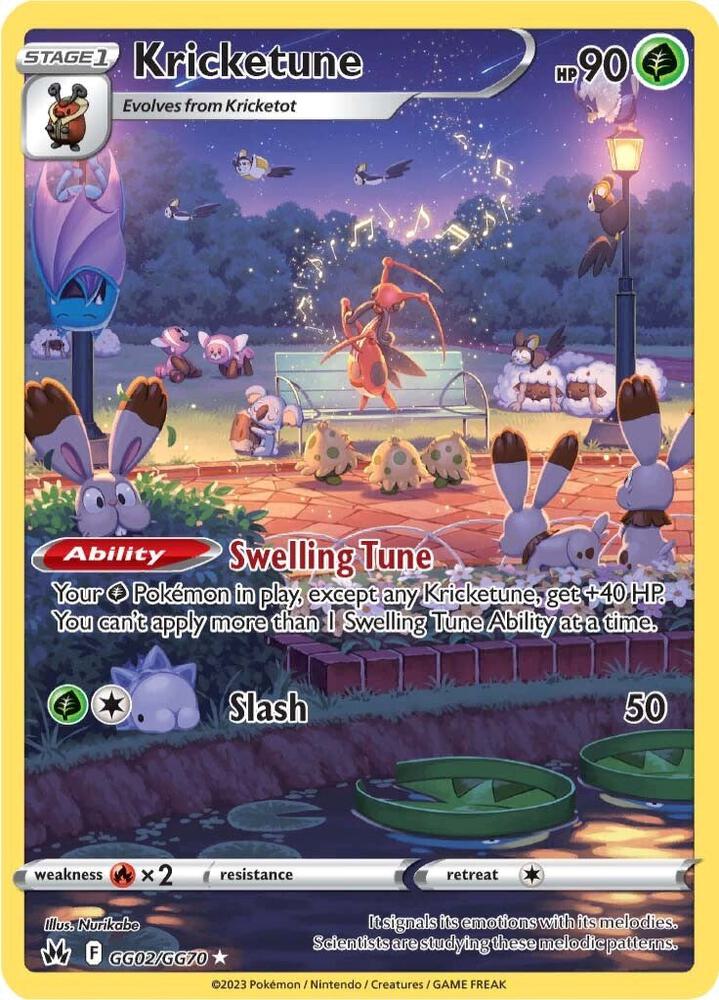 Kricketune | Crown Zenith: Galarian Gallery #GG02/GG70