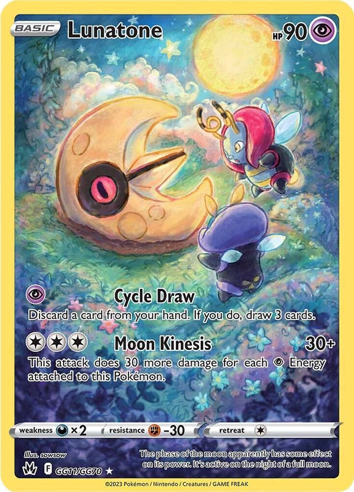 Lunatone | Crown Zenith: Galarian Gallery #GG11/GG70
