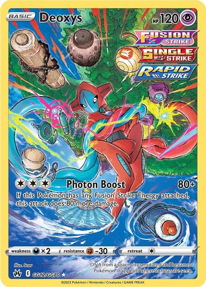 Deoxys | Crown Zenith: Galarian Gallery #GG12/GG70