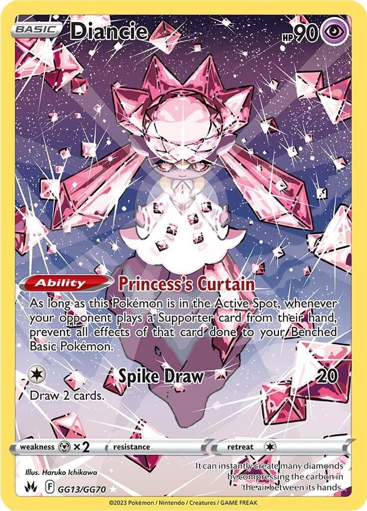 Diancie | SWSH: Crown Zenith: Galarian Gallery #GG13/GG70