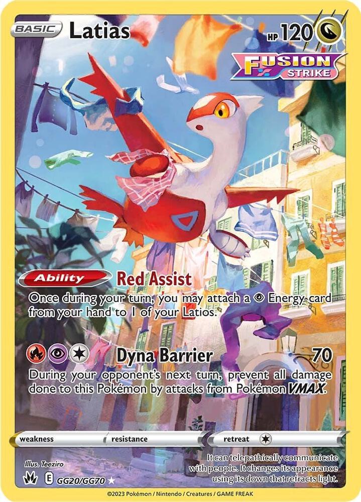 Latias | Crown Zenith: Galarian Gallery #GG20/GG70