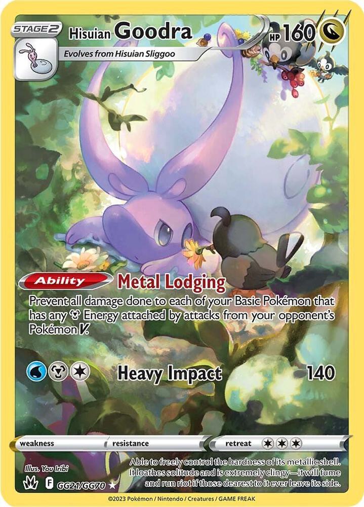 Hisuian Goodra | SWSH: Crown Zenith: Galarian Gallery #GG21/GG70
