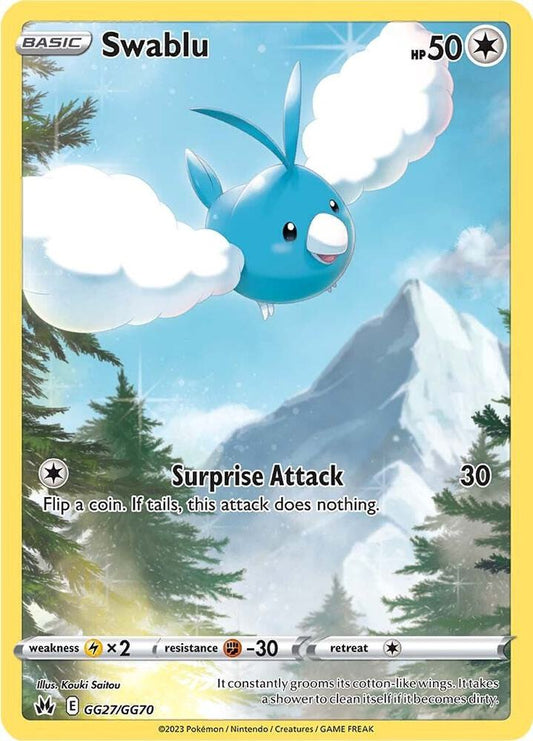 Swablu | Crown Zenith: Galarian Gallery #GG27/GG70