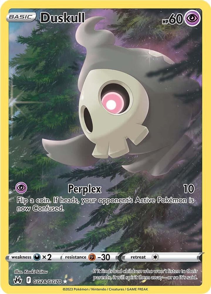 Duskull | SWSH: Crown Zenith: Galarian Gallery #GG28/GG70