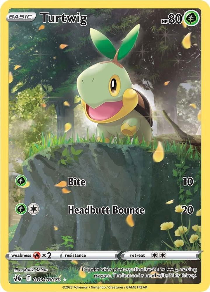 Turtwig | Crown Zenith: Galarian Gallery #GG31/GG70