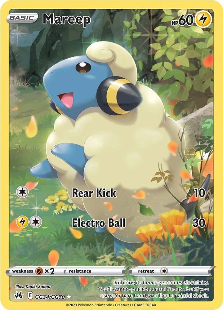 Mareep | Crown Zenith: Galarian Gallery #GG34/GG70