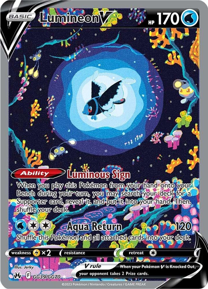 Lumineon V | Crown Zenith: Galarian Gallery #GG39/GG70
