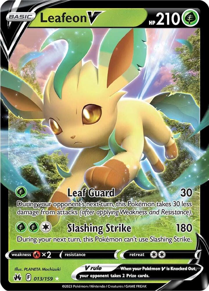 Leafeon V | SWSH: Crown Zenith #013/159