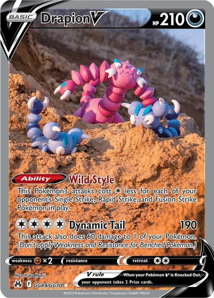 Drapion V | Crown Zenith: Galarian Gallery #GG49/GG70