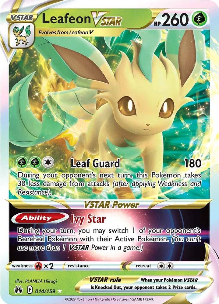 Leafeon VSTAR | SWSH: Crown Zenith #014/159
