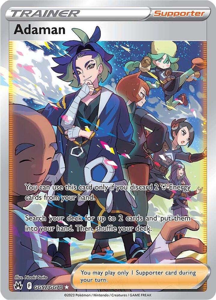 Adaman | Crown Zenith: Galarian Gallery #GG57/GG70