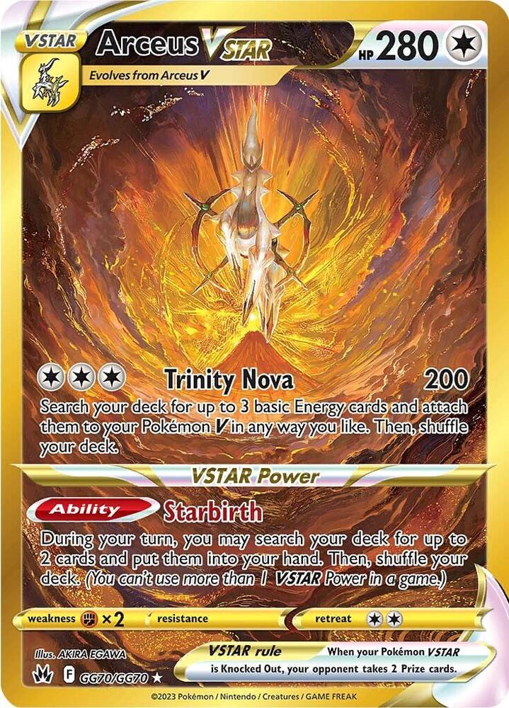 Arceus VSTAR (Secret) | Crown Zenith: Galarian Gallery #GG70/GG70