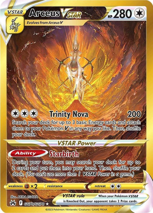 Arceus VSTAR (Secret) | Crown Zenith: Galarian Gallery #GG70/GG70