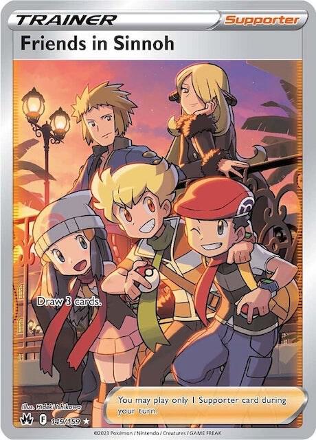 Friends in Sinnoh (Full Art) | Crown Zenith #149/159