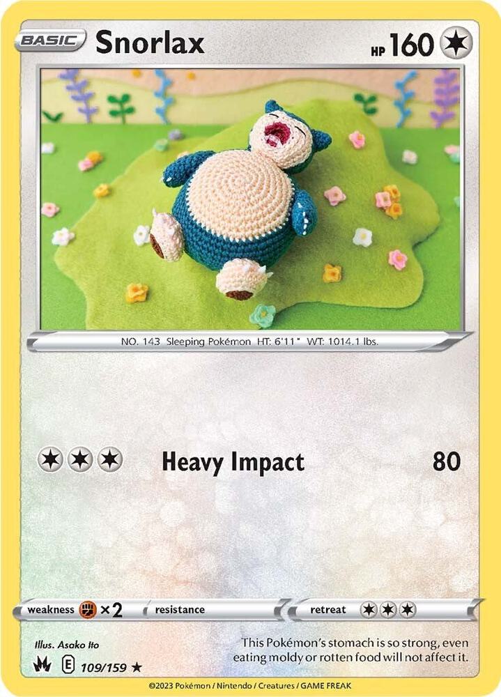 Snorlax | Crown Zenith #109/159