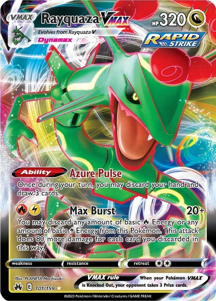 Rayquaza VMAX (101) | SWSH: Crown Zenith #101/159