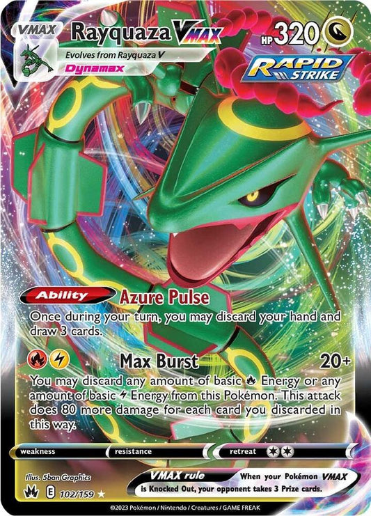 Rayquaza VMAX (102) | SWSH: Crown Zenith #102/159