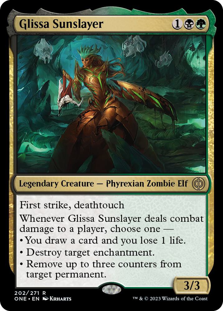 Glissa Sunslayer | Phyrexia: All Will Be One #202