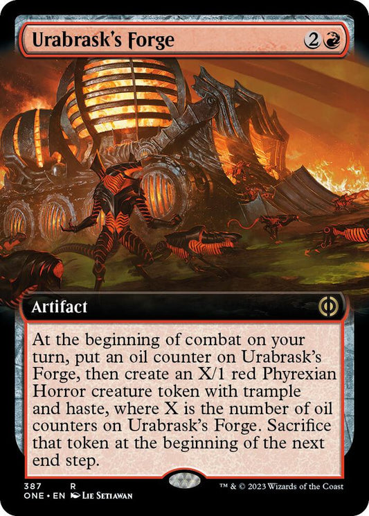 Urabrask's Forge (Extended Art) | Phyrexia: All Will Be One #387
