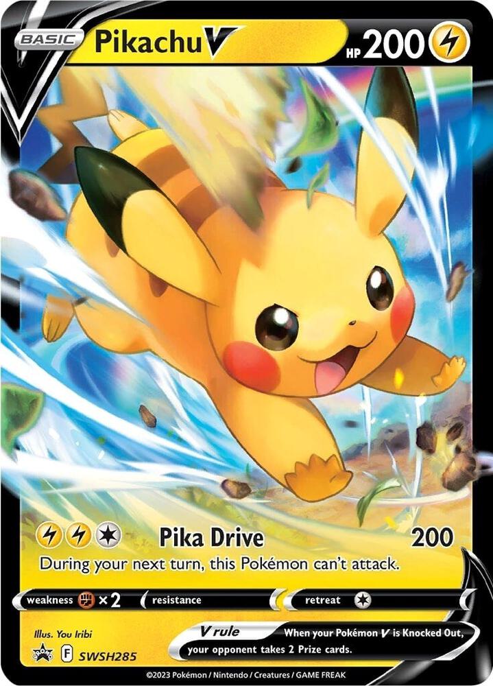 Pikachu V - SWSH285 | SWSH: Sword & Shield Promo Cards #SWSH285