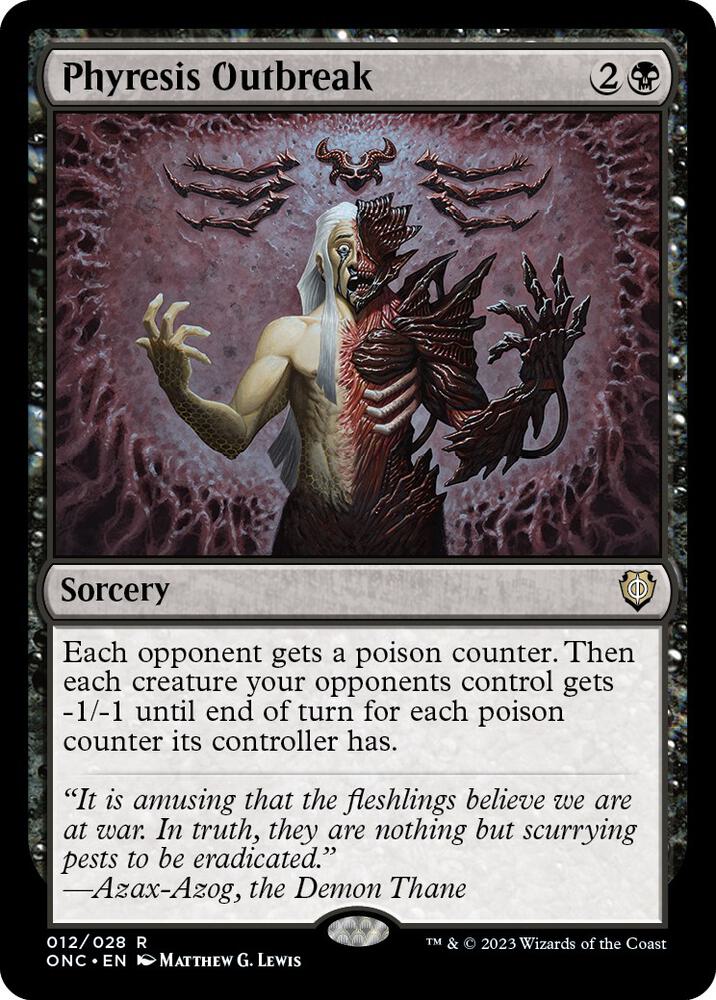 Phyresis Outbreak | Commander: Phyrexia: All Will Be One #12